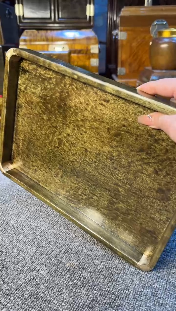 【闪购商品】乌木类成套家具阴沉乌木托盘Y11