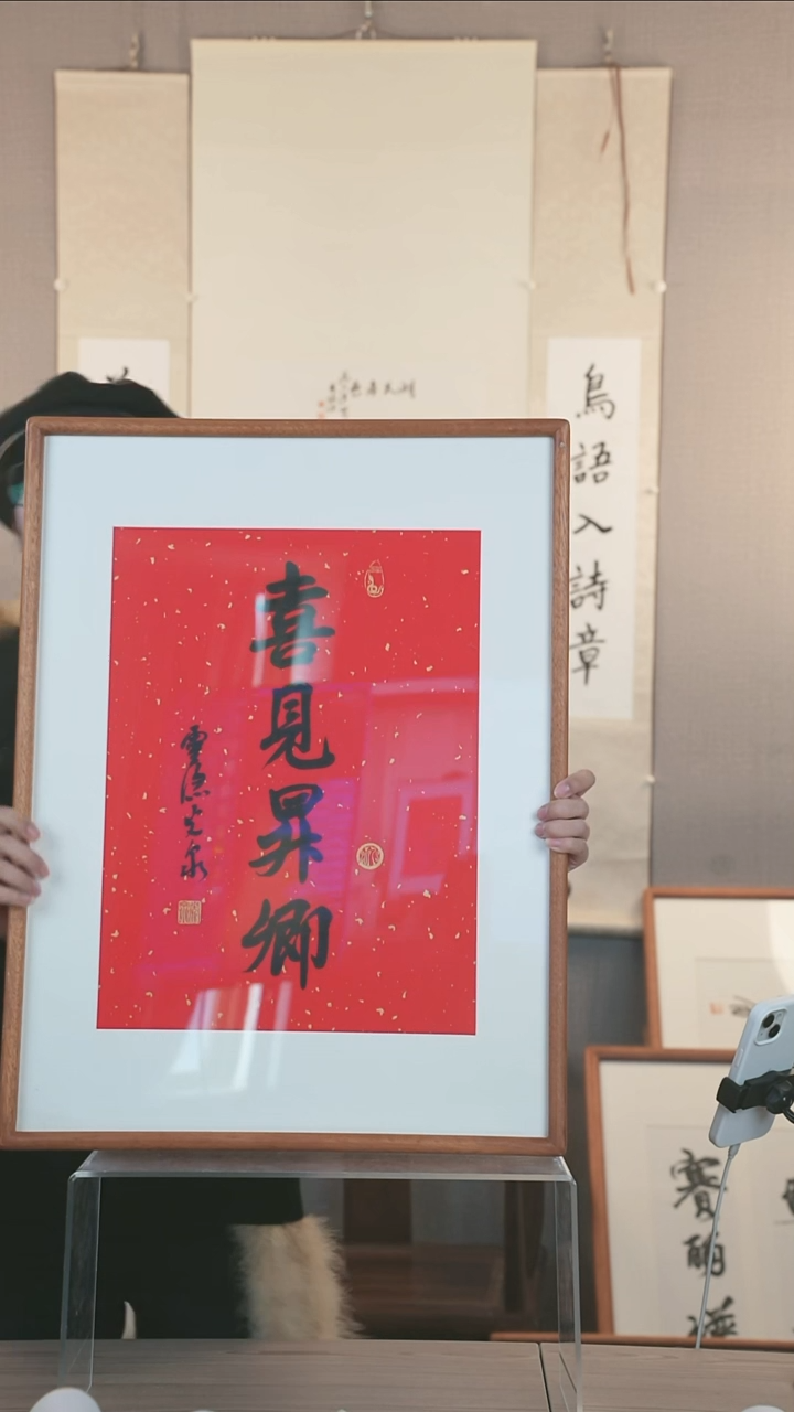 【闪购商品】书法光老师喜见生晴