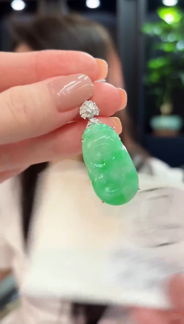 吊坠(不含链)未镶嵌翡翠 缅甸A货/支持复检/一件