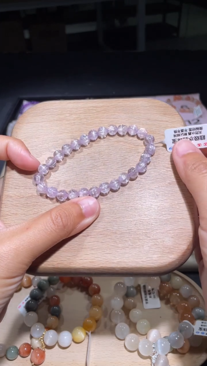 【闪购商品】锂辉石紫锂辉未镶嵌8号多样性发货一M 约7+