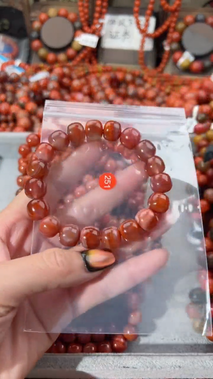 【闪购商品】南红玛瑙手串未镶嵌11+