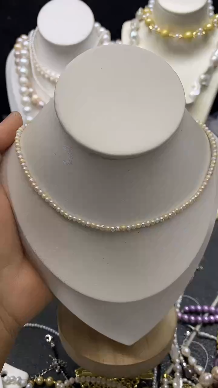 颈饰未镶嵌淡水珍珠多人