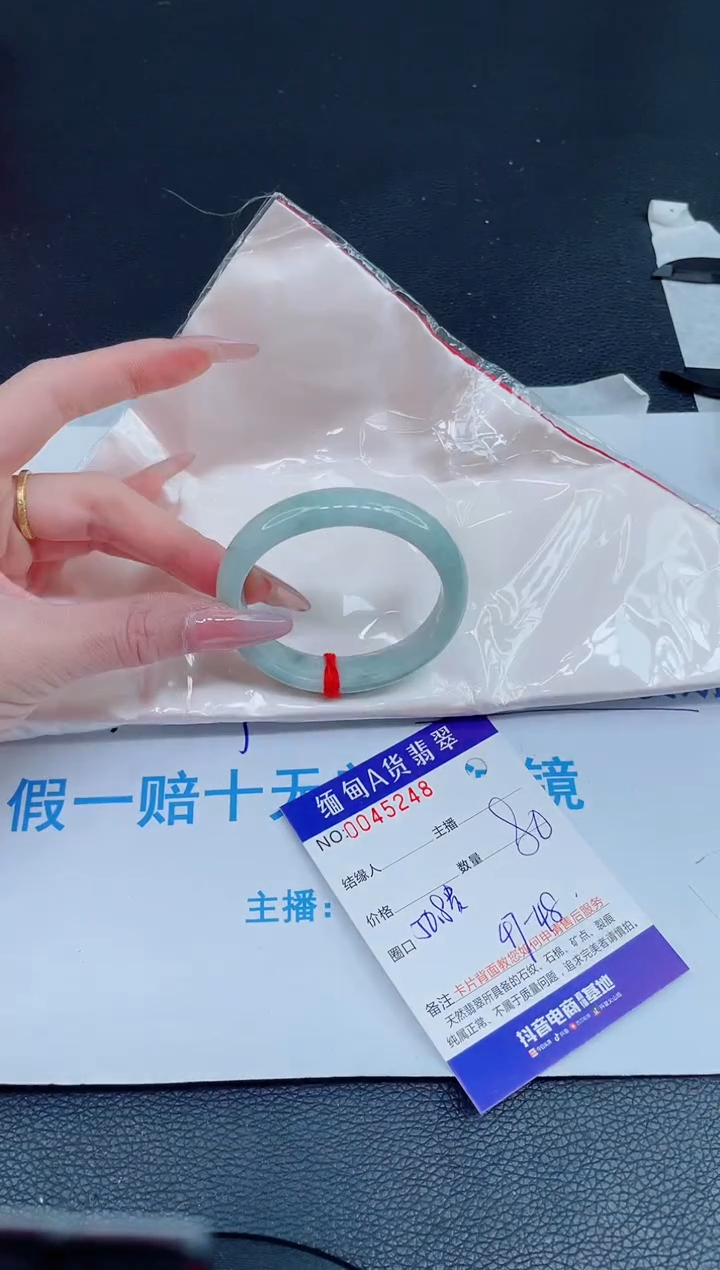 未镶嵌手镯翡翠0484072541