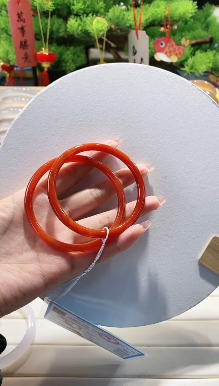 【闪购商品】玛瑙/玉髓手镯未镶嵌134-61.4