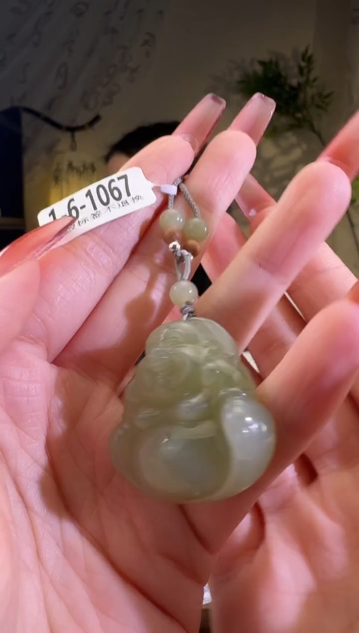 【闪购商品】和田玉颈饰未镶嵌1-6-1067带水线