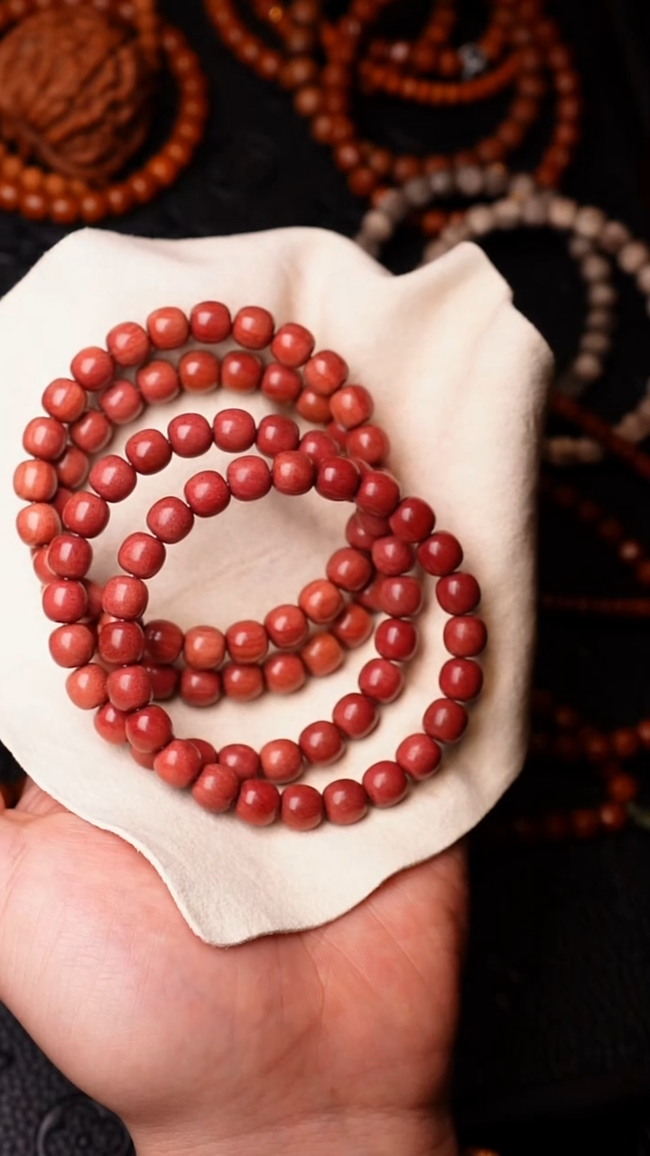 非洲檀香手串/手链粉象8.8mm