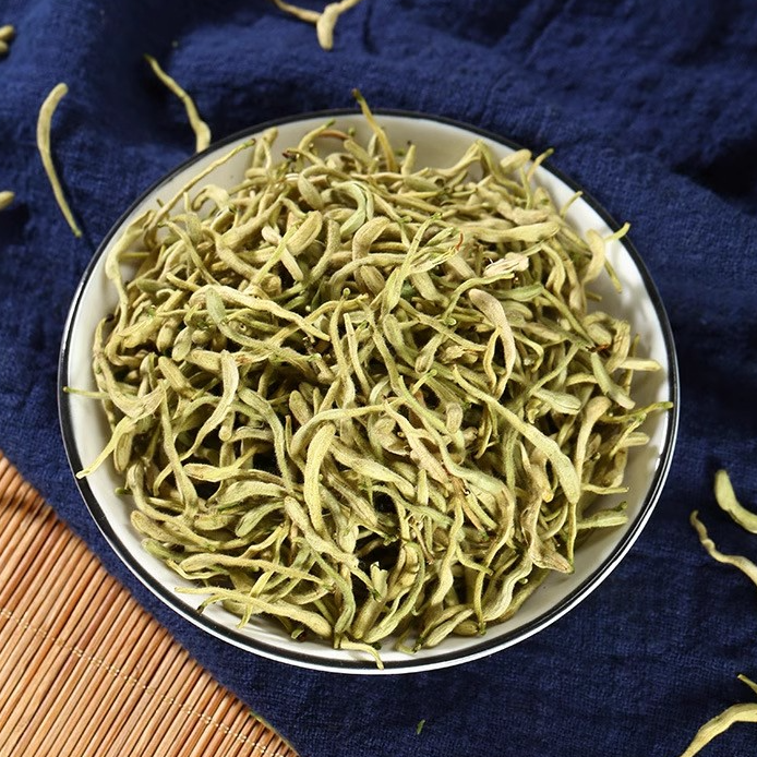 金银花泡茶泡水金银花干花新货中药材花茶 
