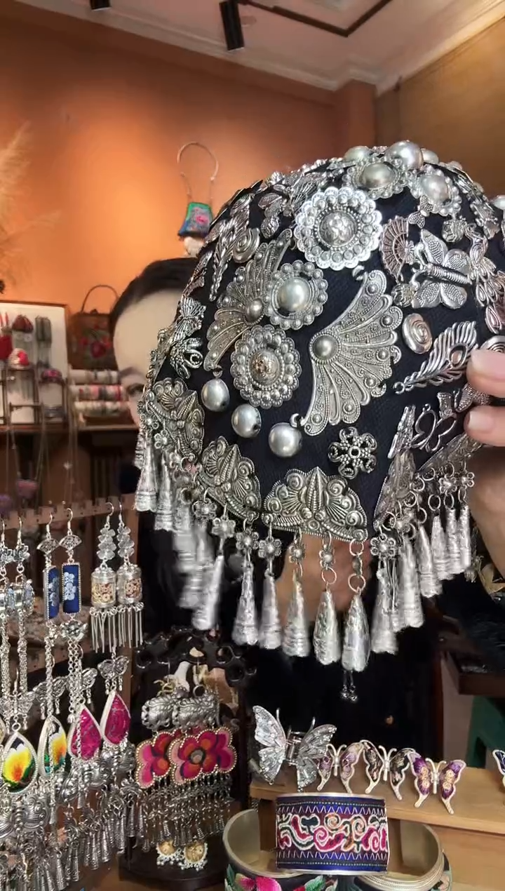 刺绣纯手工民族风帽子