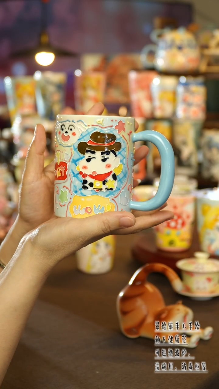 景德镇陶瓷手工手绘&A532