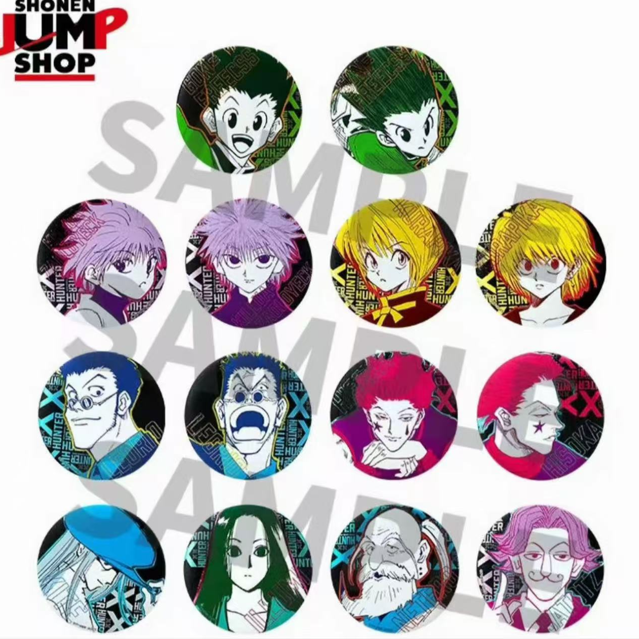 【沪谷】js全职猎人吧唧