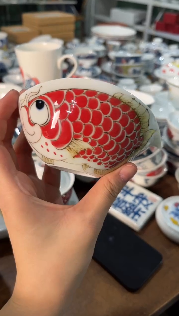 陶瓷昨明景德镇陶瓷：微瑕 公道杯