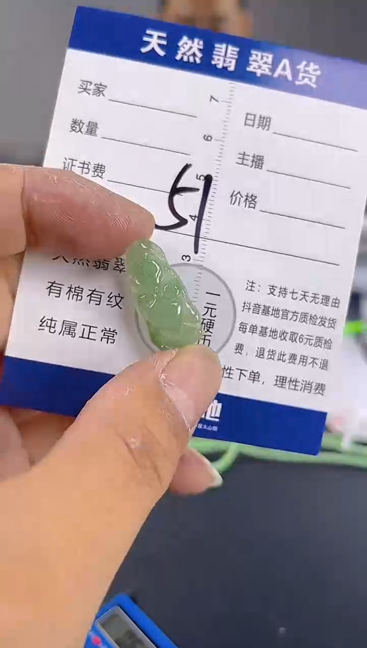 颈饰未镶嵌翡翠天然A货缅甸翡翠   