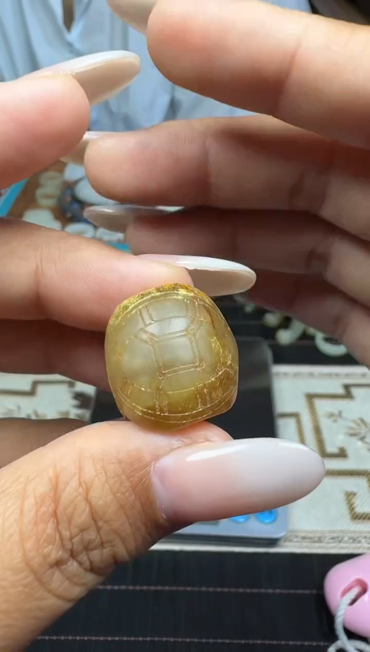 和田玉未镶嵌颈饰1