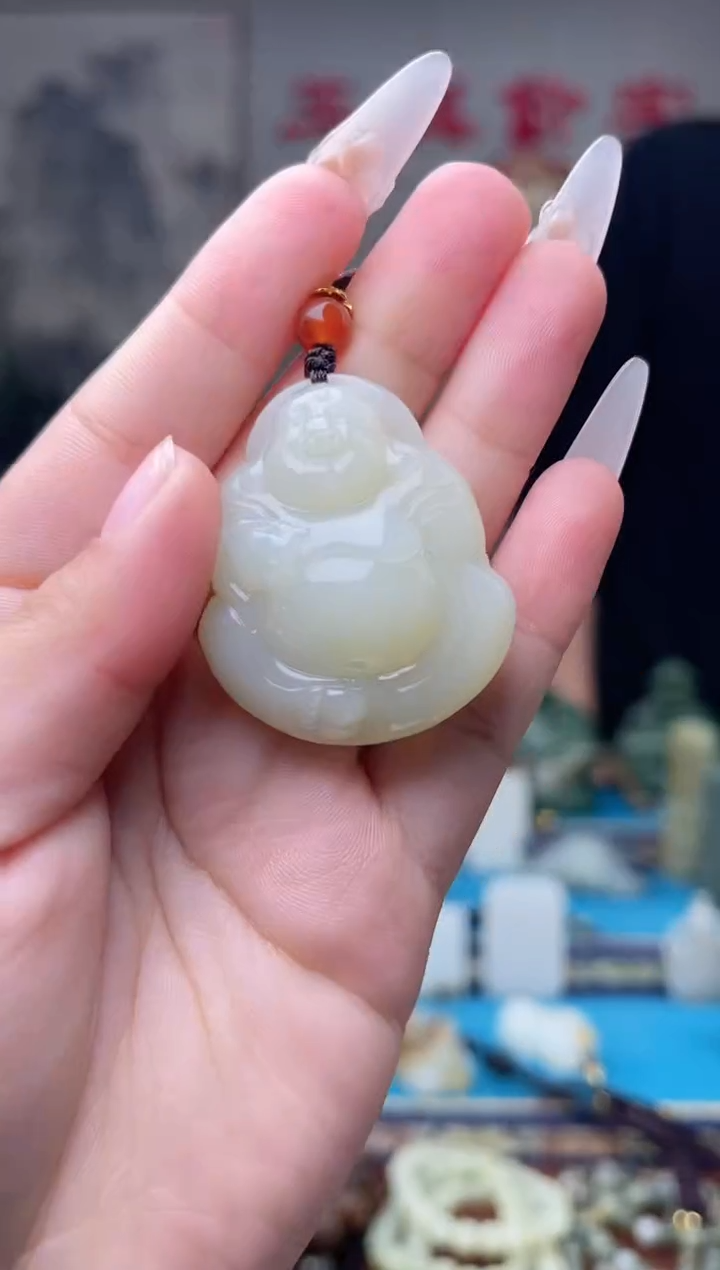 【闪购商品】和田玉未镶嵌挂件1