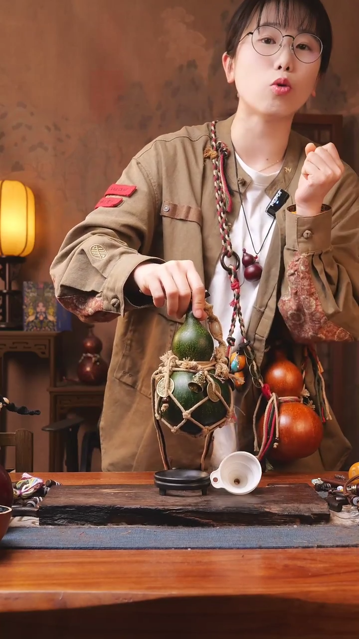 【闪购商品】287号精品大漆葫芦防腐防渗装水茶酒