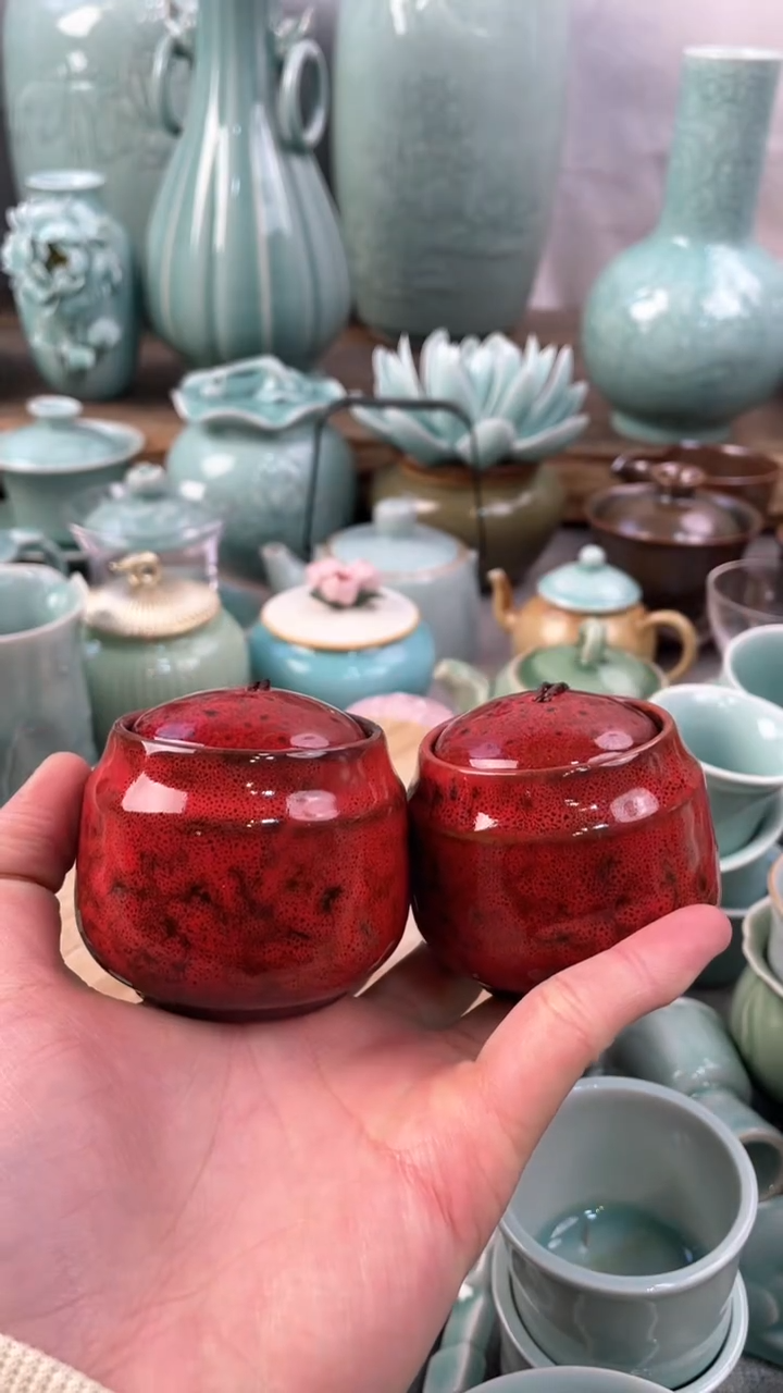 【闪购商品】2个 特价 微瑕 慧仙青瓷 颜色随机