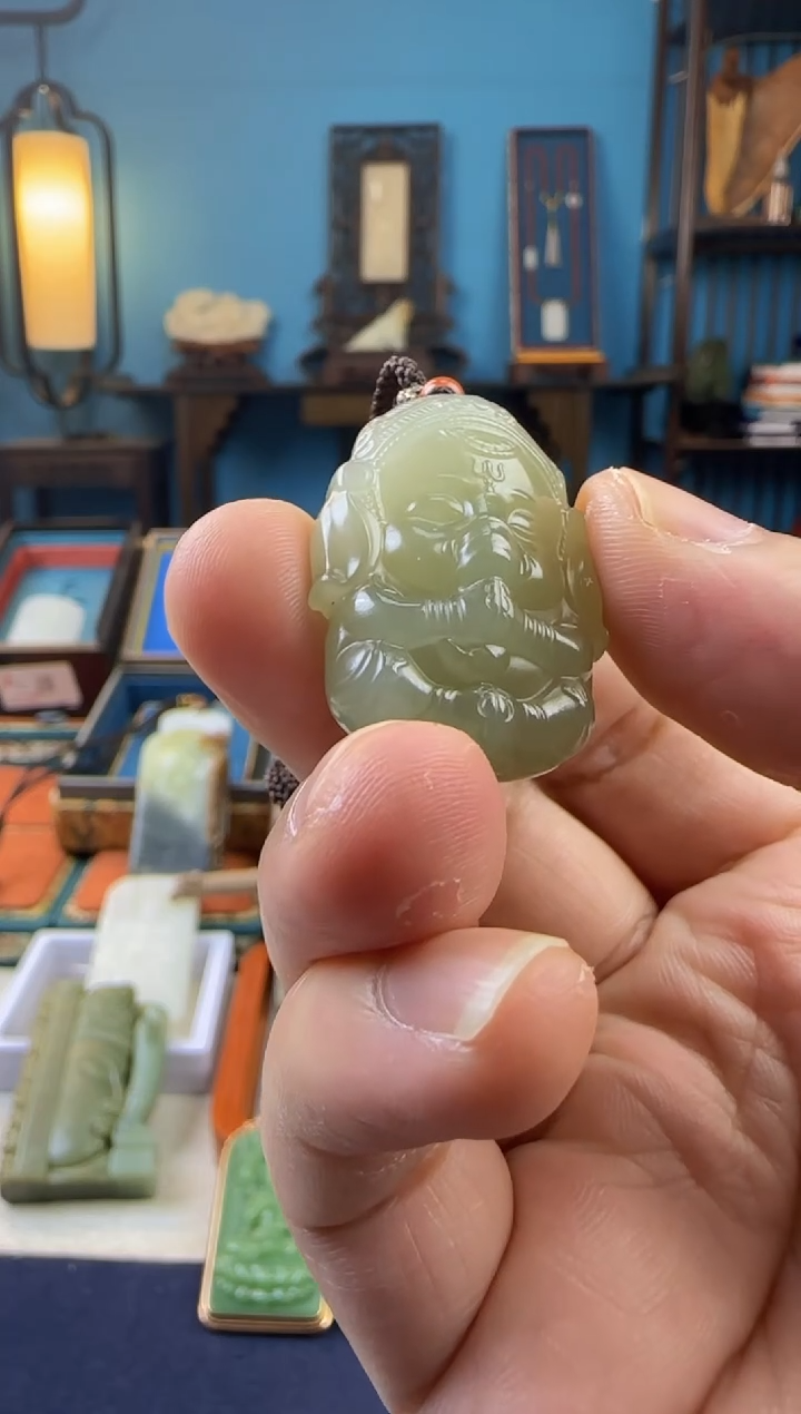 和田玉未镶嵌颈饰大*11111111111