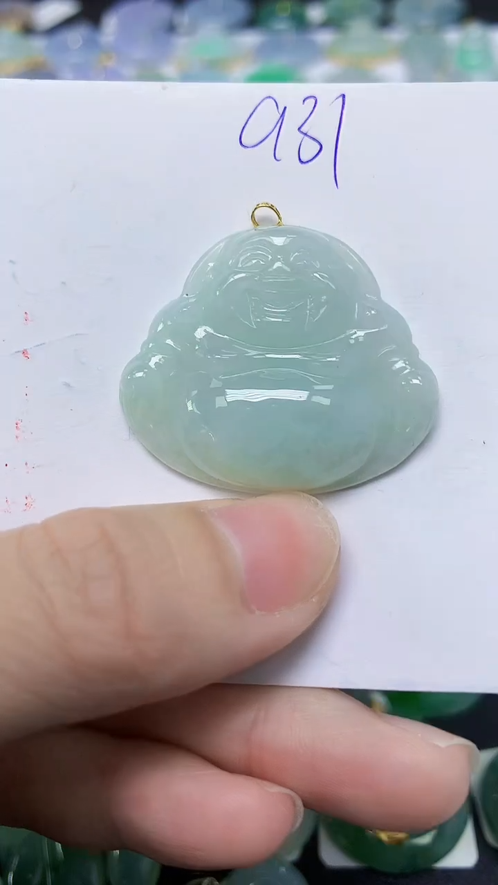 翡翠未镶嵌颈饰天然自然緬甸A貨翡翠