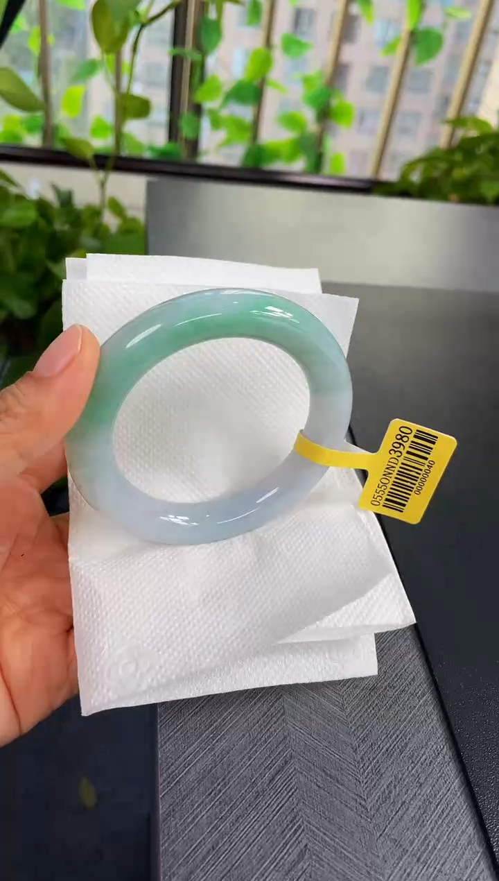 未镶嵌手镯翡翠128-55.8