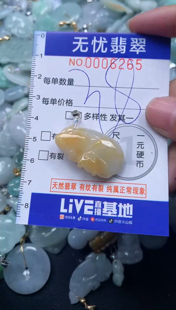 颈饰未镶嵌翡翠6265