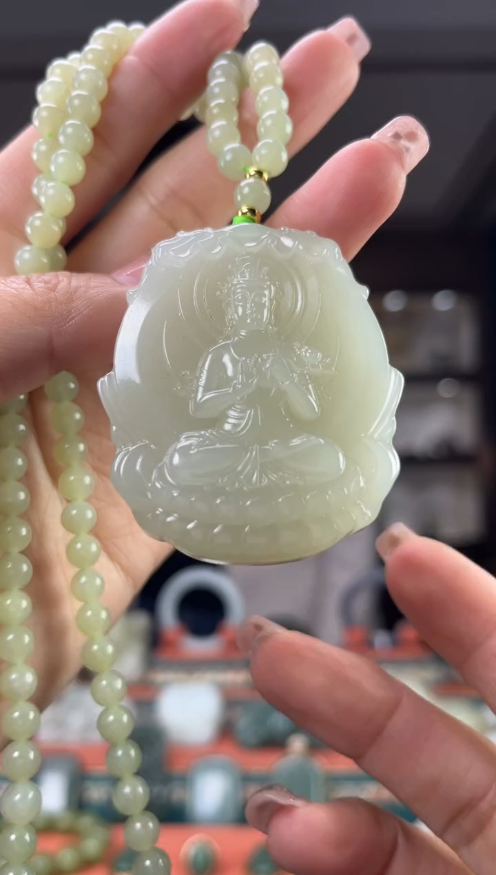 【闪购商品】和田玉颈饰未镶嵌佩佩