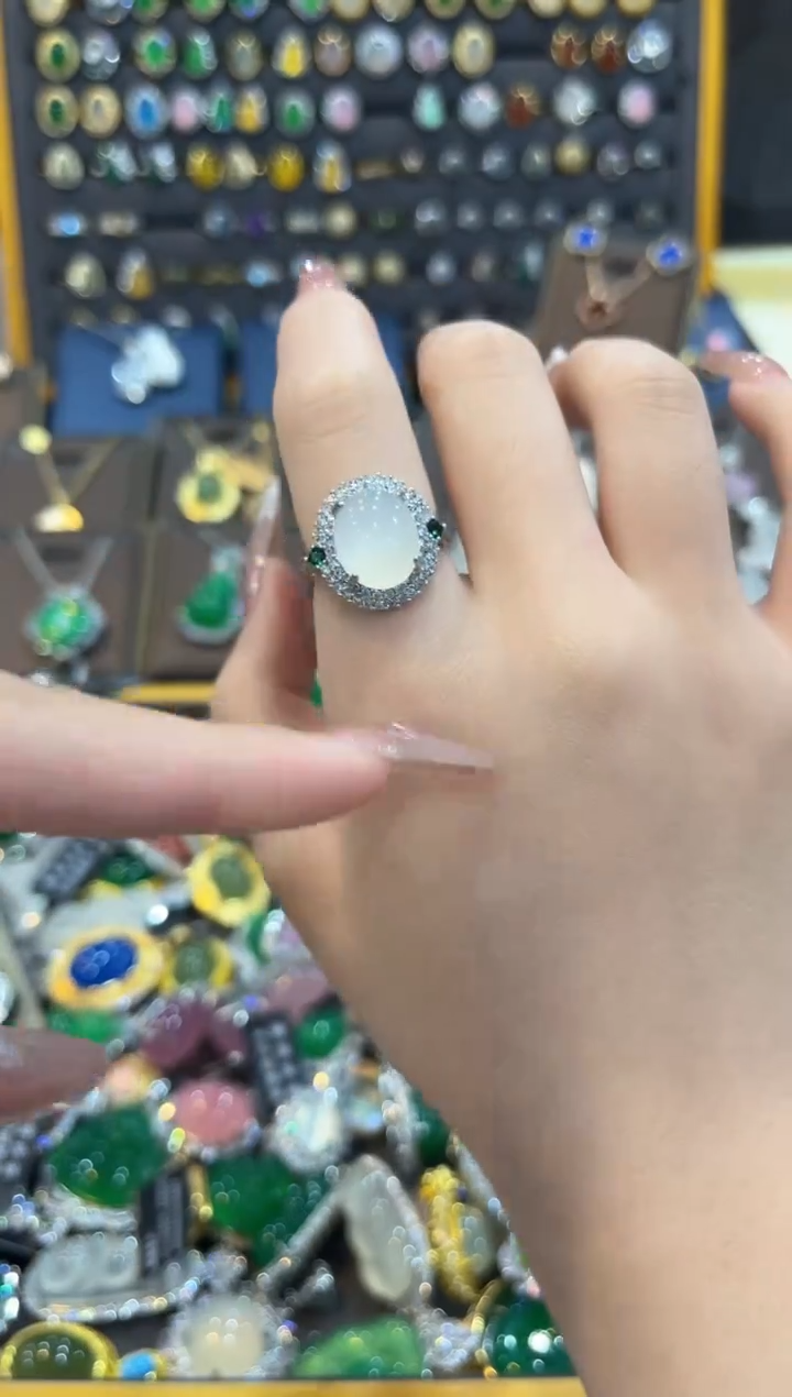 【闪购商品】玛瑙/玉髓戒指未镶嵌1