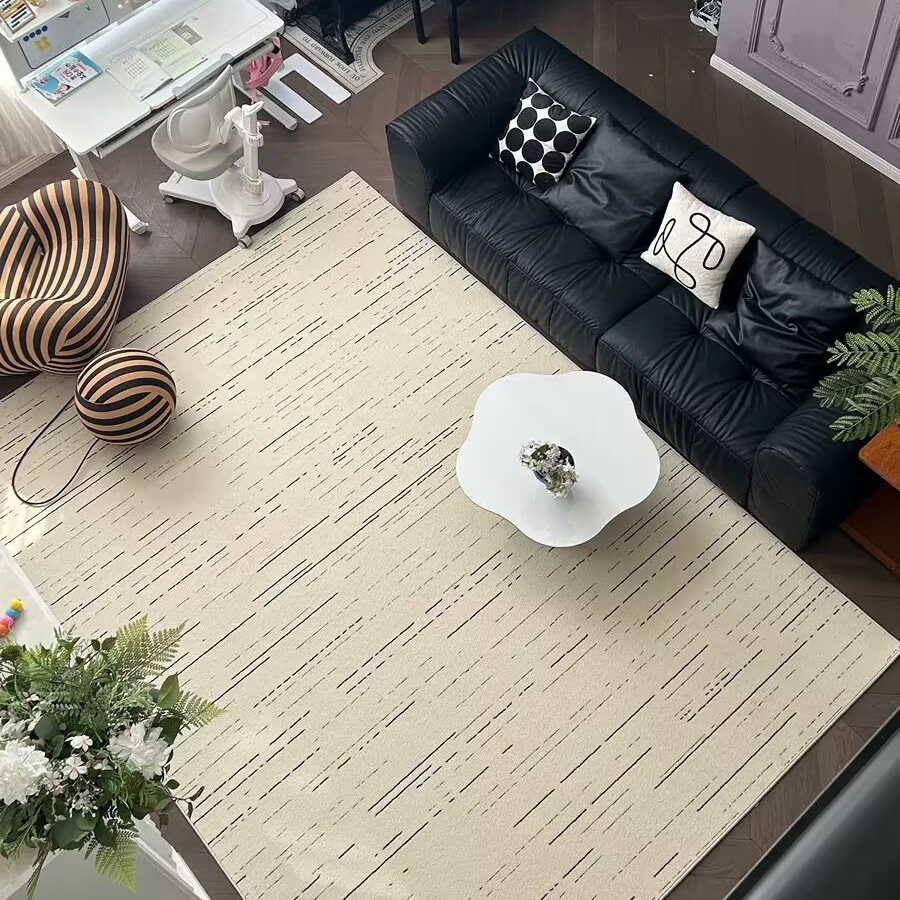 240*340瑞士雪松沙发客厅地毯卧室高级茶几地毯防水硅藻丝免洗