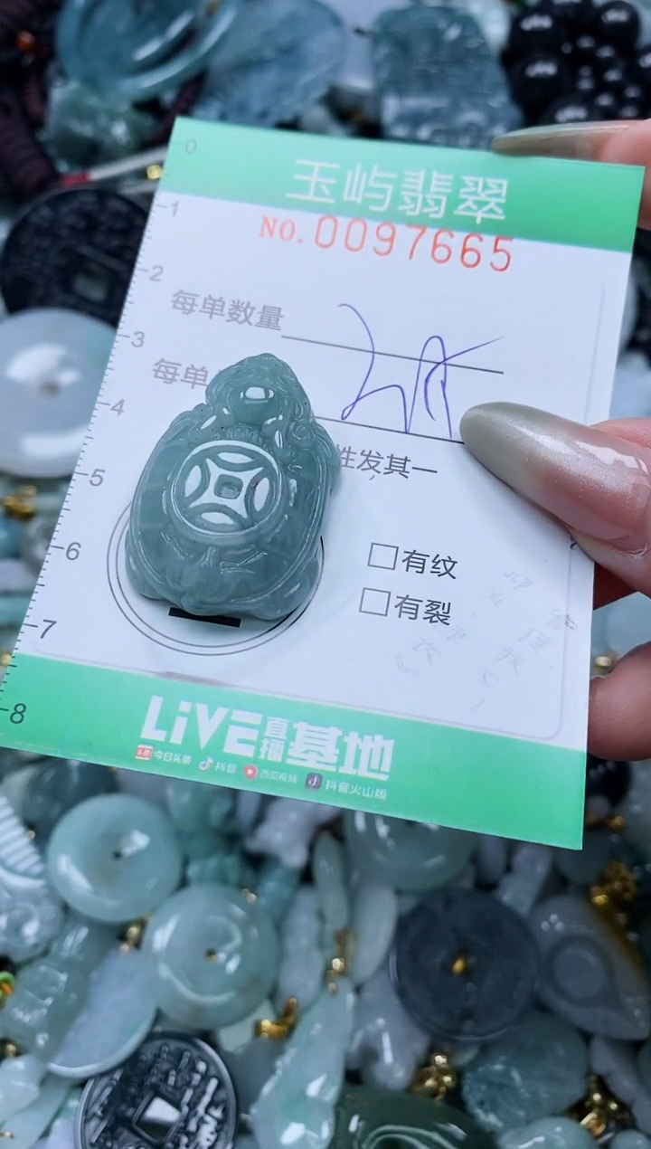 【闪购商品】翡翠未镶嵌颈饰闪购0097665