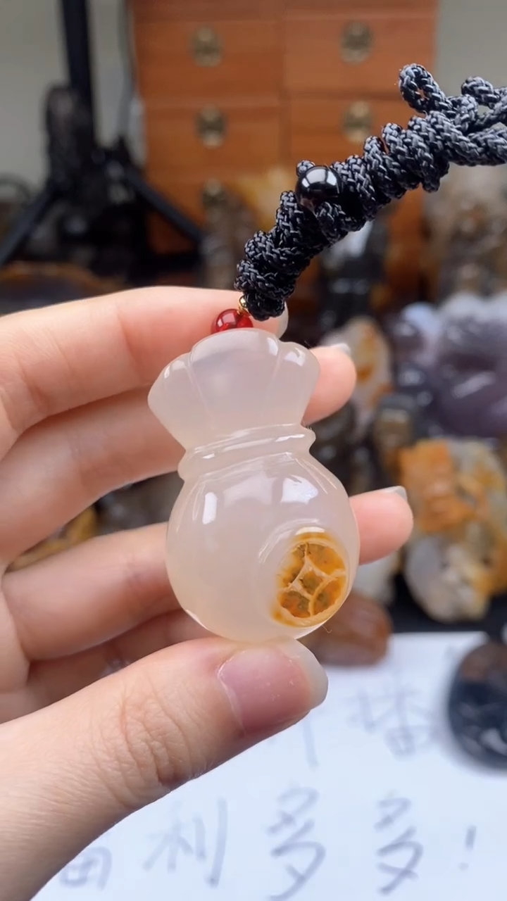 【闪购商品】玛瑙/玉髓颈饰未镶嵌AA