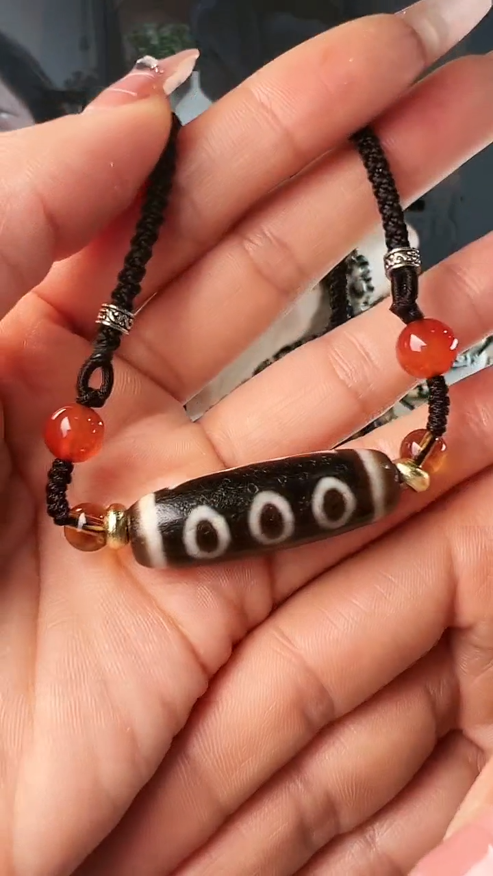 【闪购商品】玛瑙/玉髓颈饰未镶嵌五眼