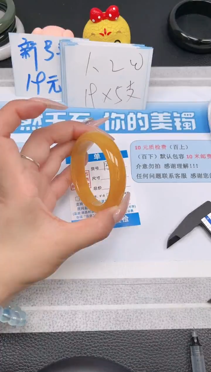 【闪购商品】石英质玉未镶嵌手镯132-54