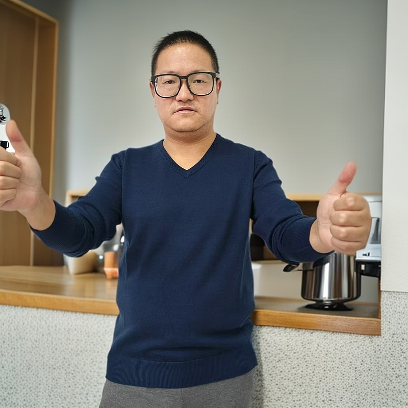 （帛贸羊毛）男士精纺320克巴素兰纯羊毛V领打底衫