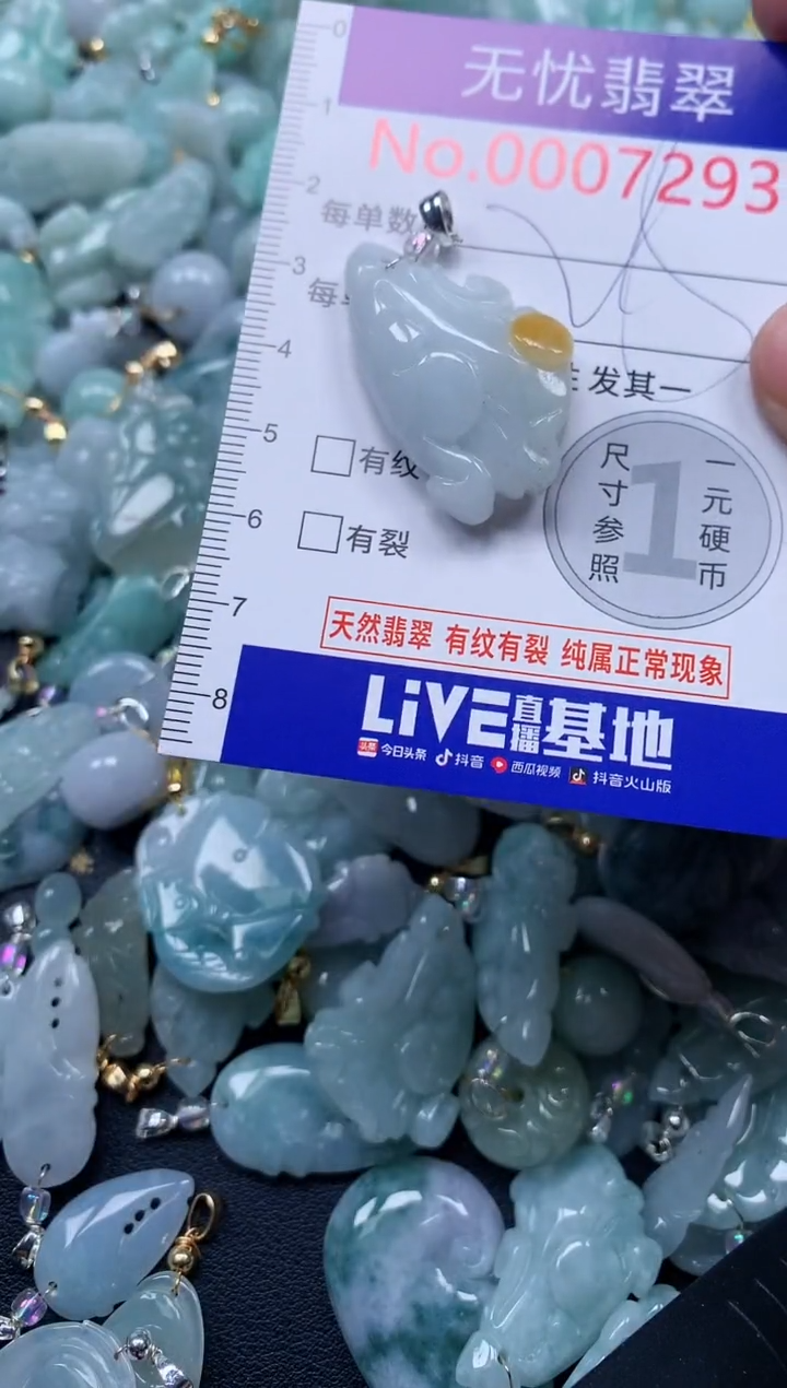 颈饰未镶嵌翡翠7393