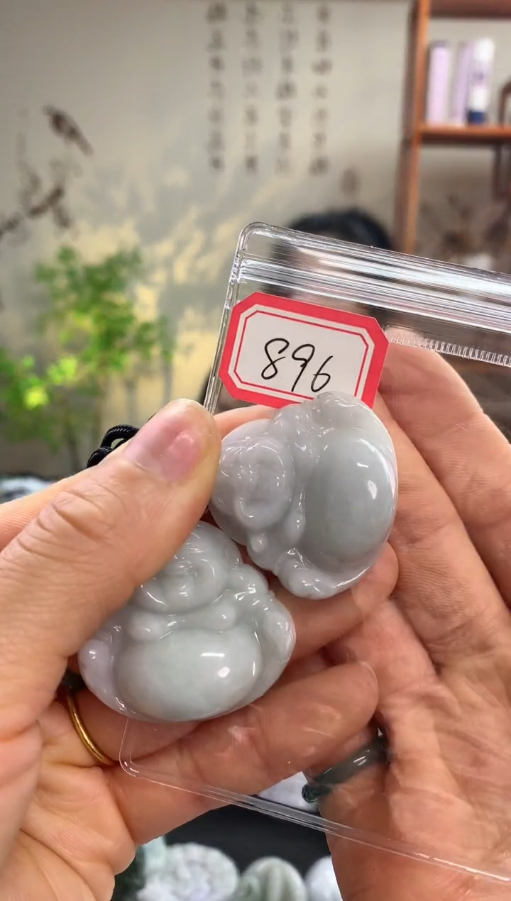 【闪购商品】翡翠颈饰未镶嵌佛公896 多样性发一件