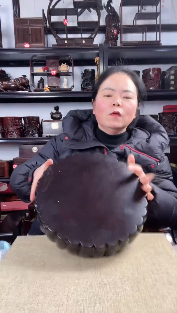 木老李红木工艺品752瑕疵