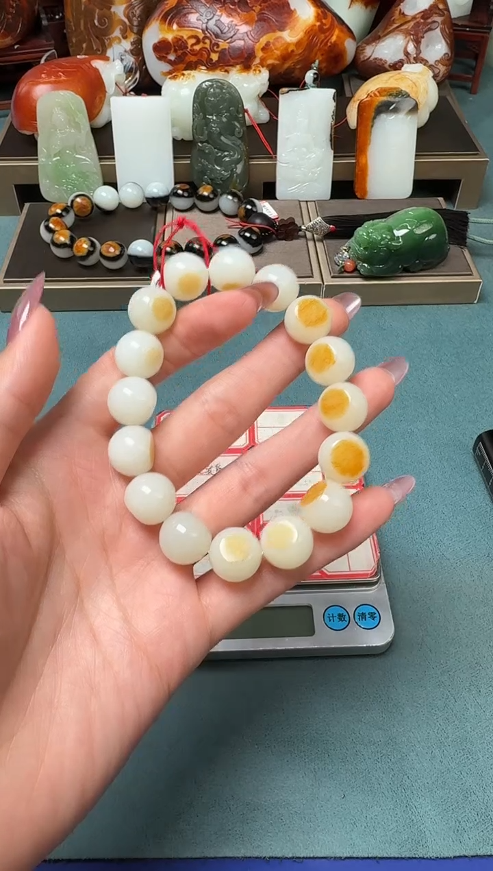 【闪购商品】和田玉手串未镶嵌111xjl.