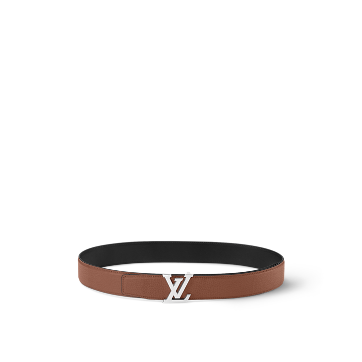 全新未使用 LouisVuitton/路易威登 LV HERITAGE 35 毫米双面腰带