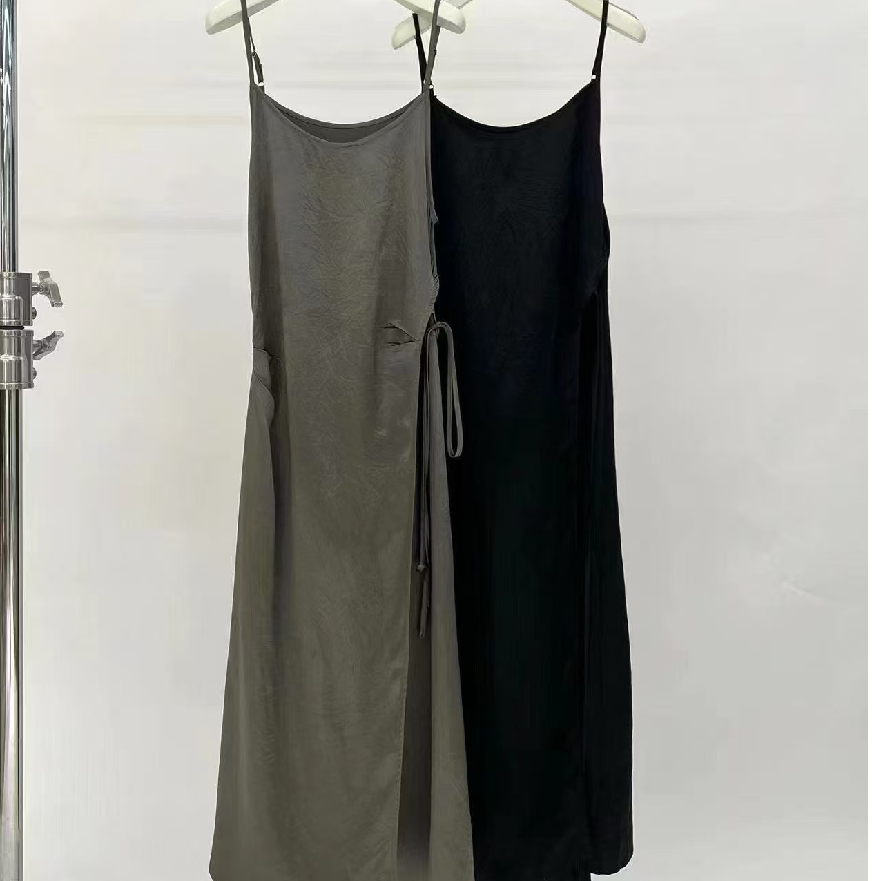 C63668-春款连衣裙女设计感气质