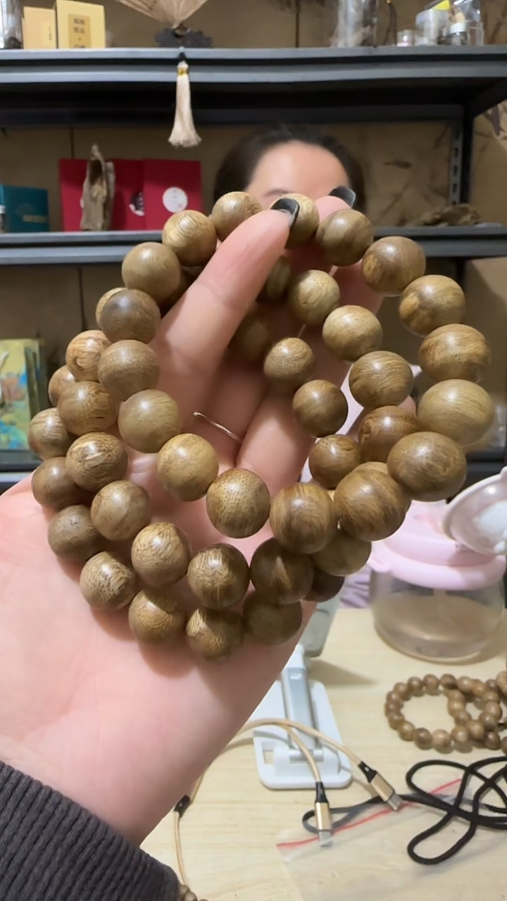 【闪购商品】沉香手串海南水阁沉香手串卡1.3多样性发一条