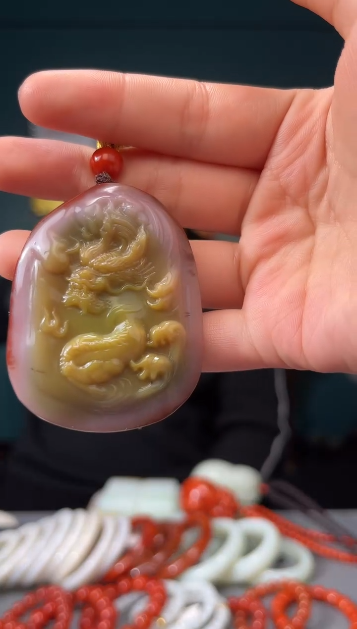 【闪购商品】石英质玉颈饰未镶嵌吊坠