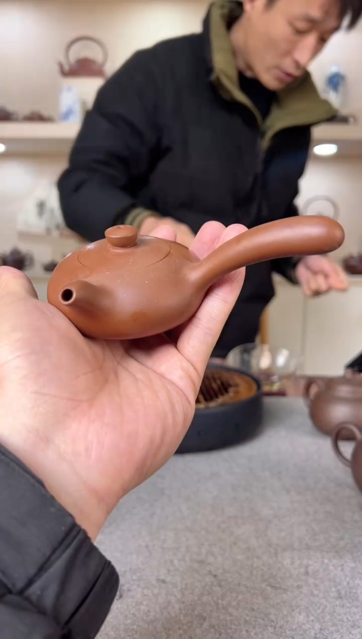 【闪购商品】紫砂茶壶唐宇壶 紫泥 半手工