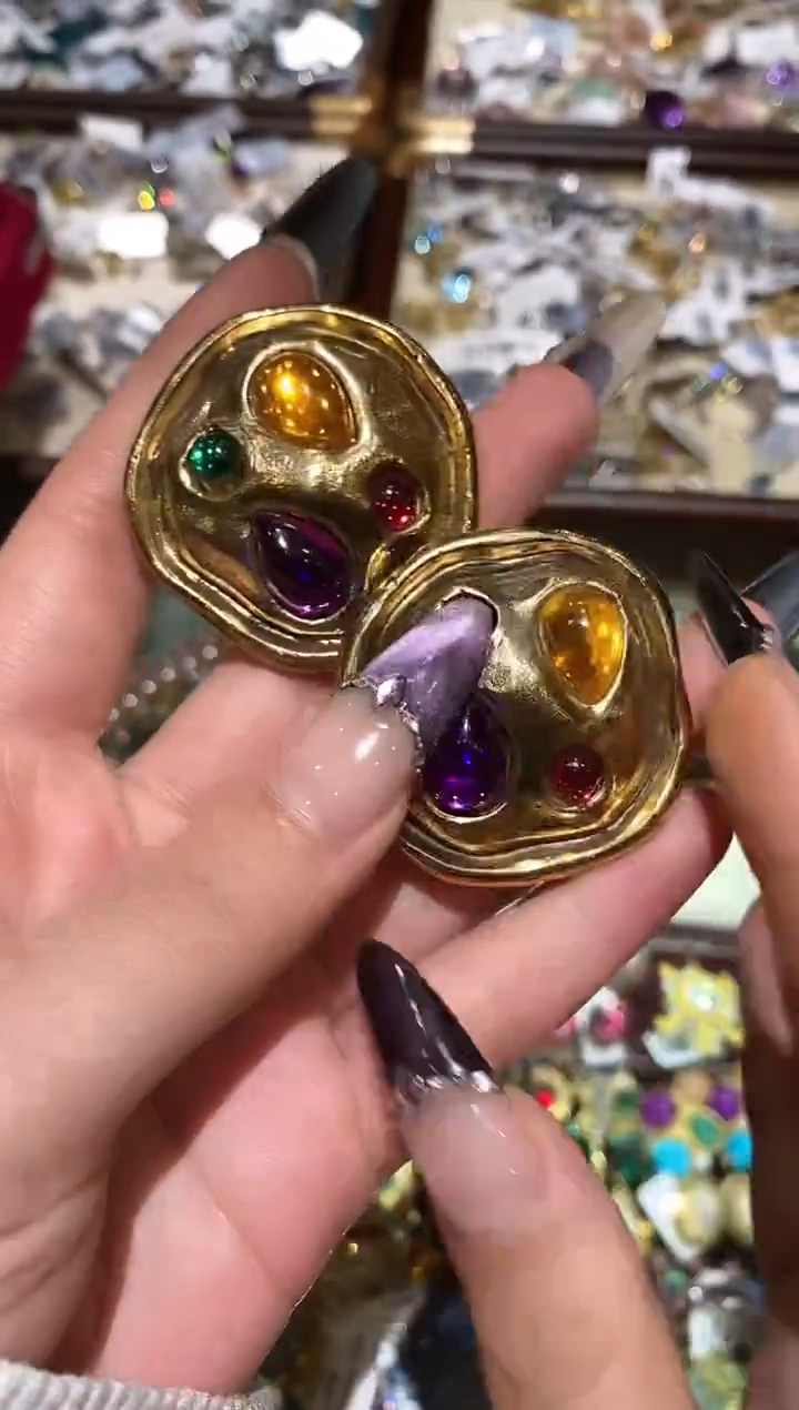 纯铜合金琉璃楚楚珠宝中古甄选不退换