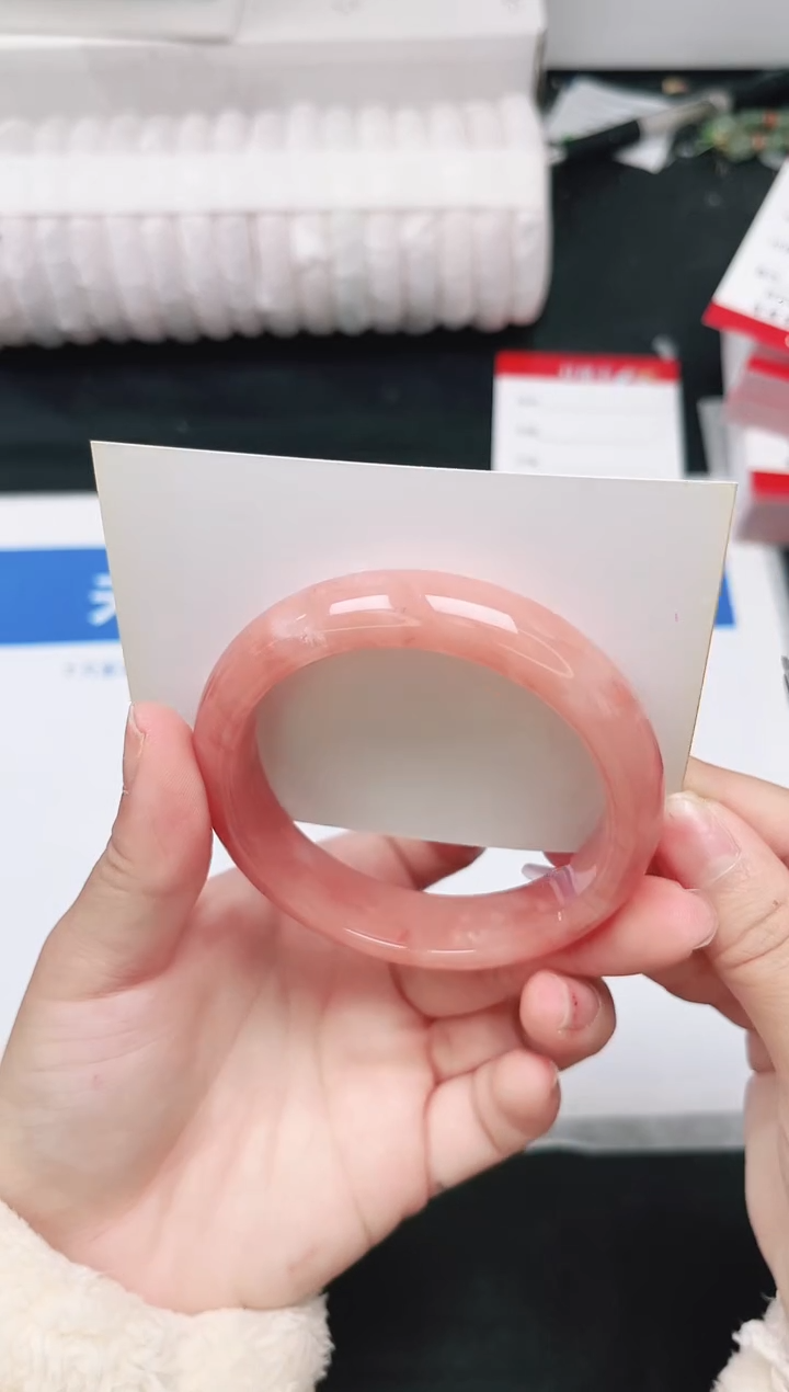 未镶嵌手镯石英质玉47-56