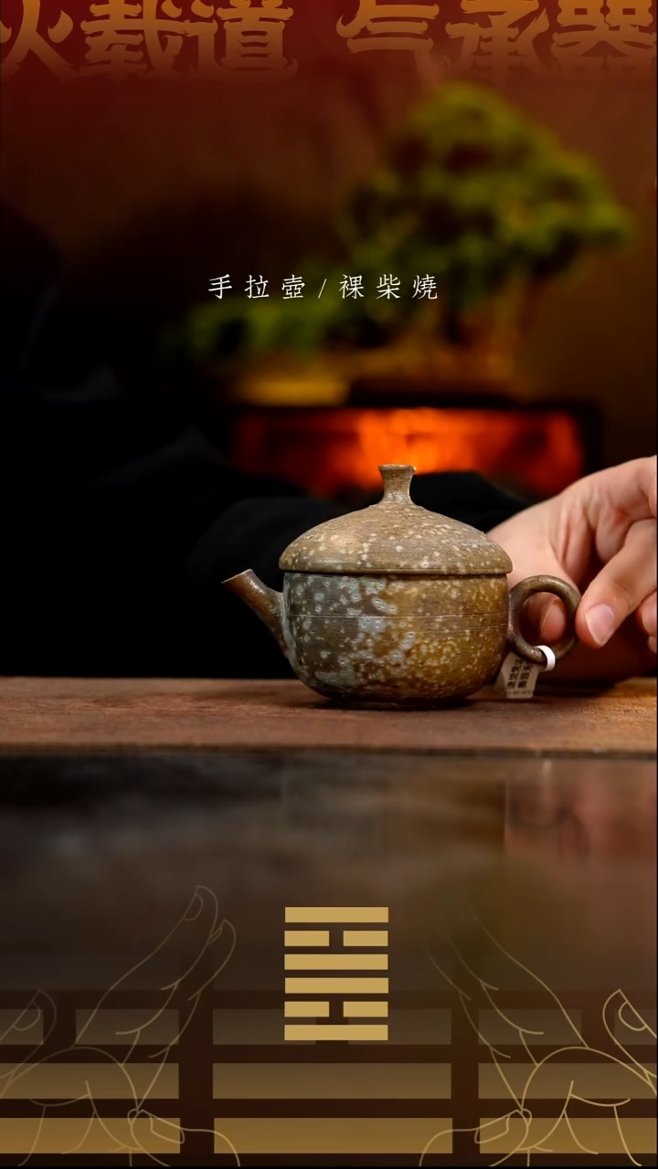 夸烧柴烧橡果壶709
