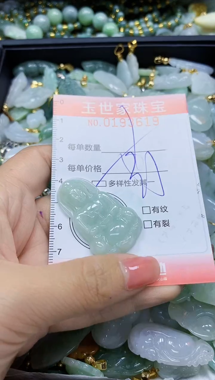 【闪购商品】翡翠颈饰未镶嵌闪购商品00193619多样性发其一