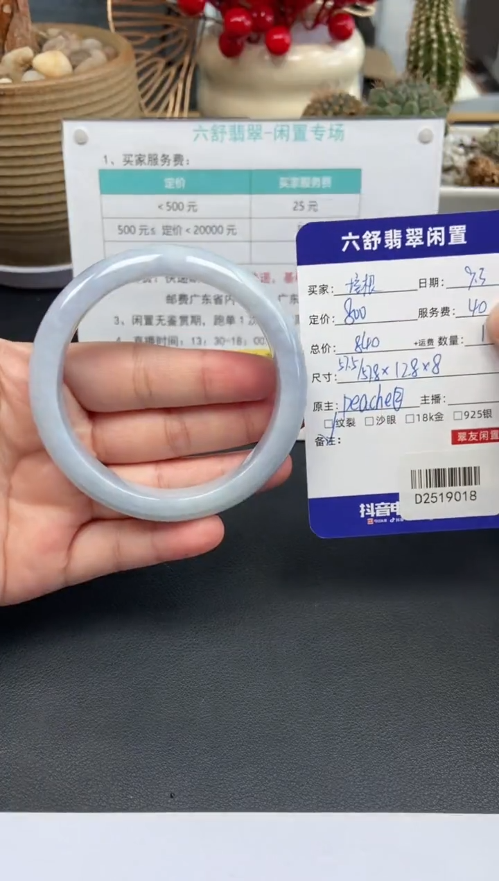 未镶嵌手镯翡翠培***菜D2519018