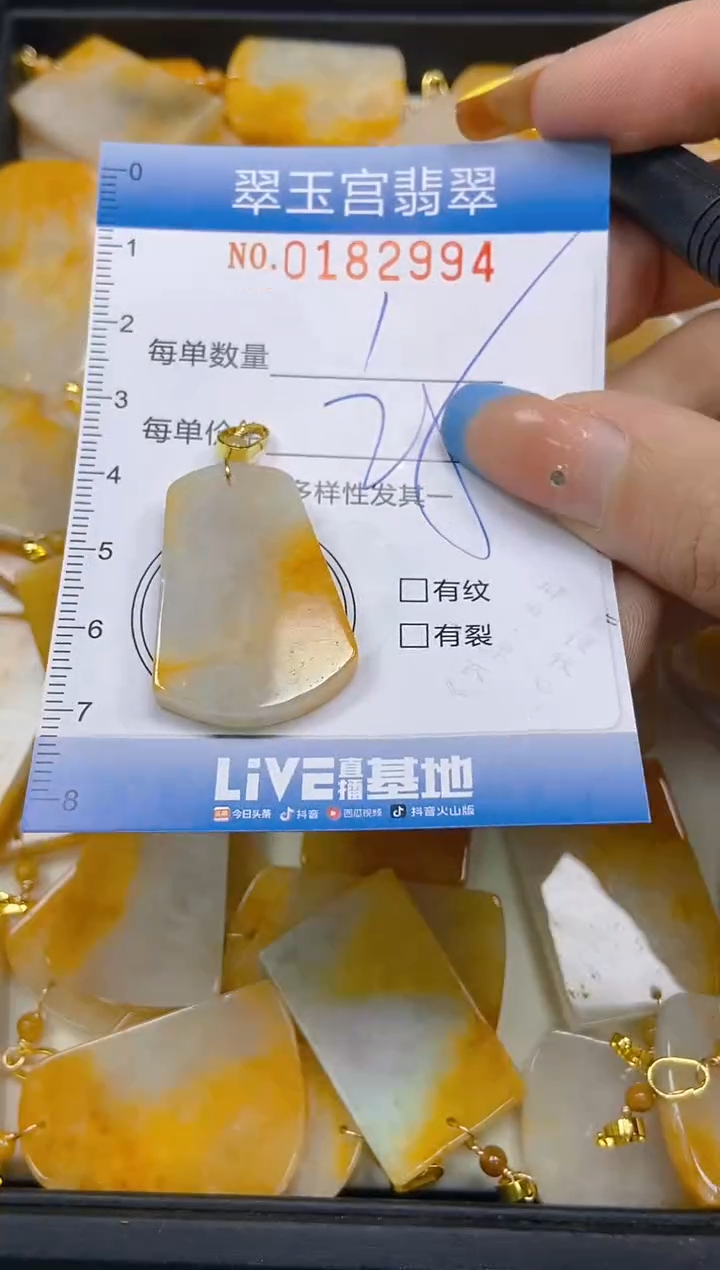 翡翠未镶嵌颈饰闪购0182994