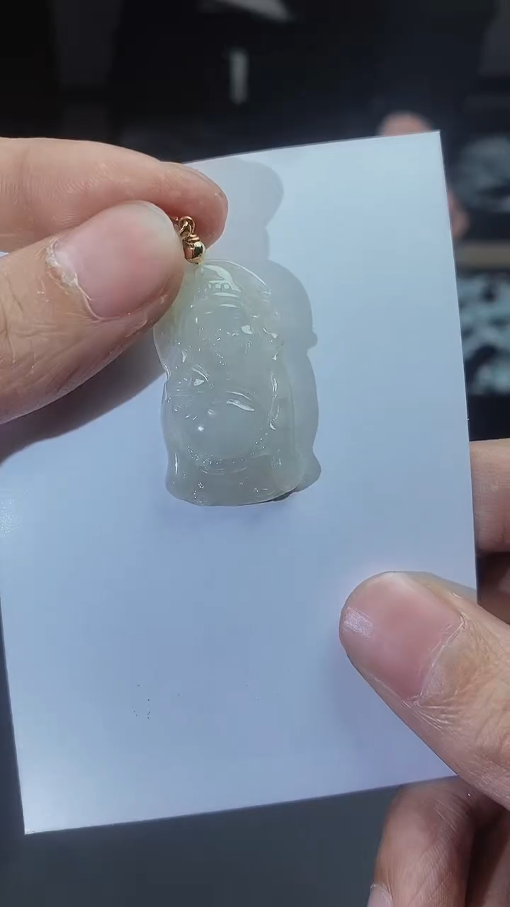 【闪购商品】翡翠颈饰未镶嵌天然A货翡翠一件