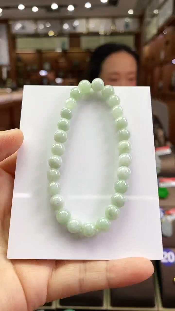 未镶嵌手串翡翠手串
