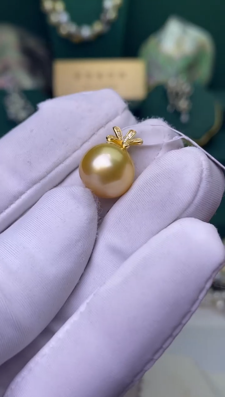 【闪购商品】海水珍珠颈饰银S925镶嵌13